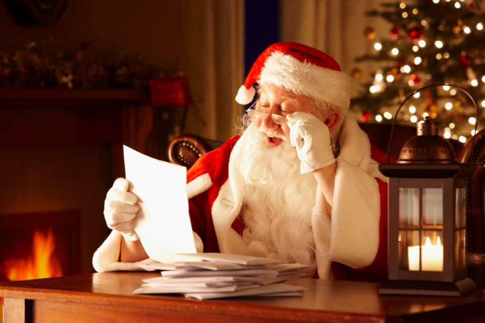 Santa Claus Letters Getty
