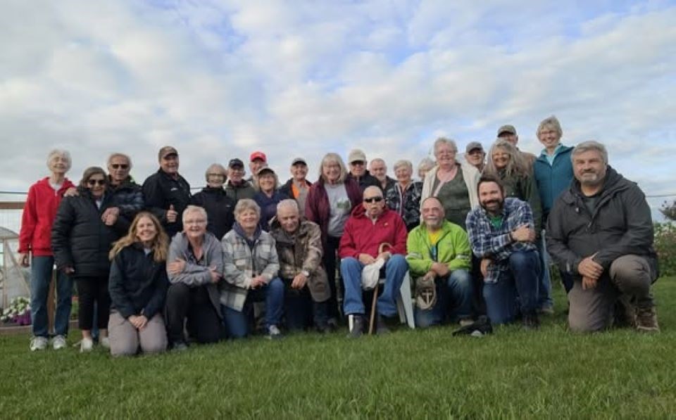 A group of close to 30 KES members toured the Thorson-SWF Land Trust by Preeceville and ended with a barbecue at the home of Norm and Diane Parkin. 