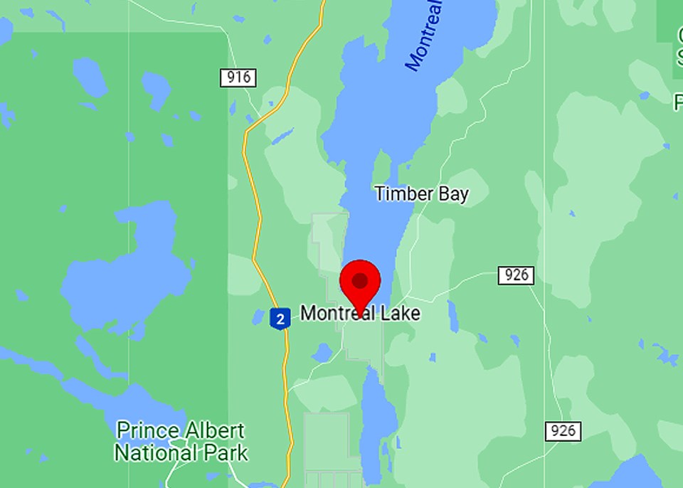 montreal lake map