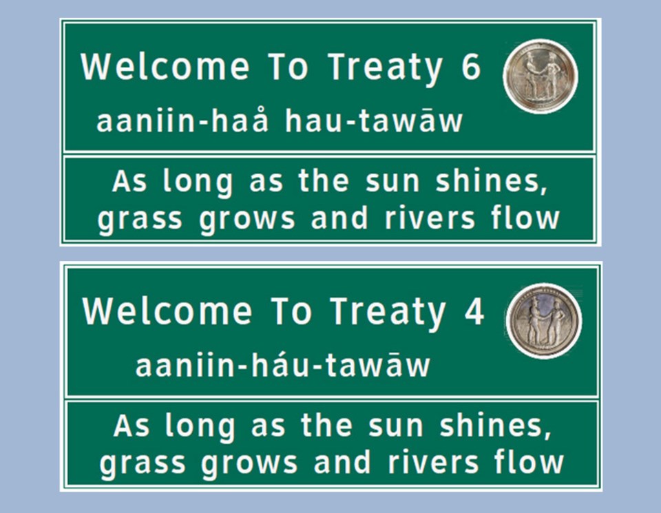treaty signs