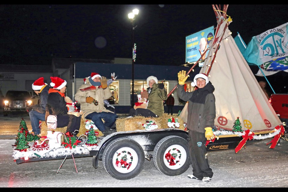 The Yorkton Tribal Council float.