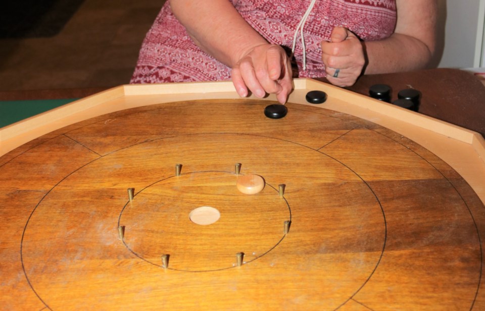 a crokinole