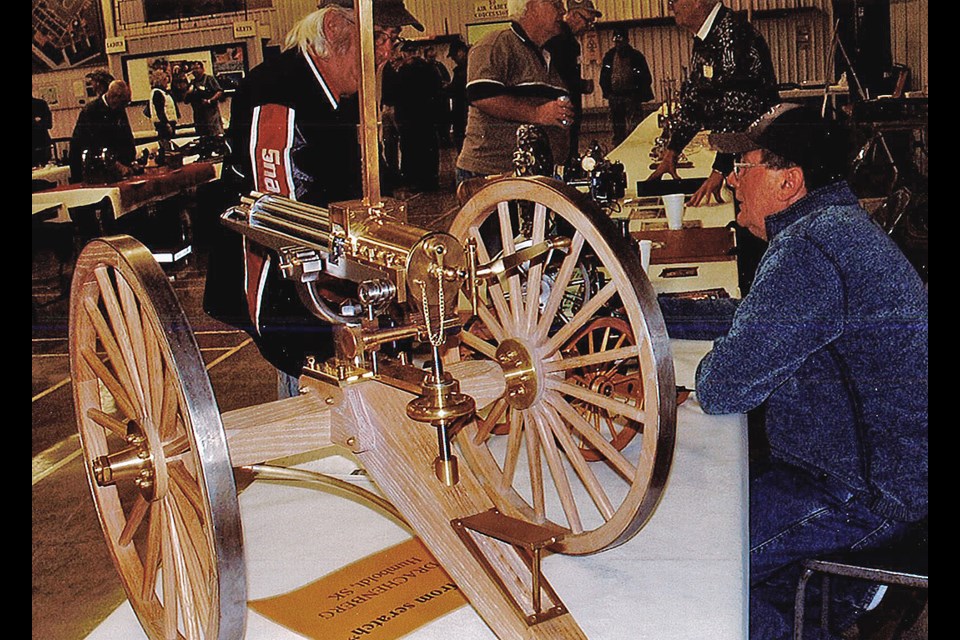 One of the larger working models exhibited at the model engineering show in Estevan Oct. 15 and 16. 