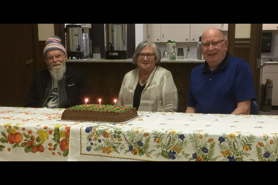 Friendship Club members celebrating March birthdays are Helke Van Der Wahl, Martha Rempel and Terry Petriew.