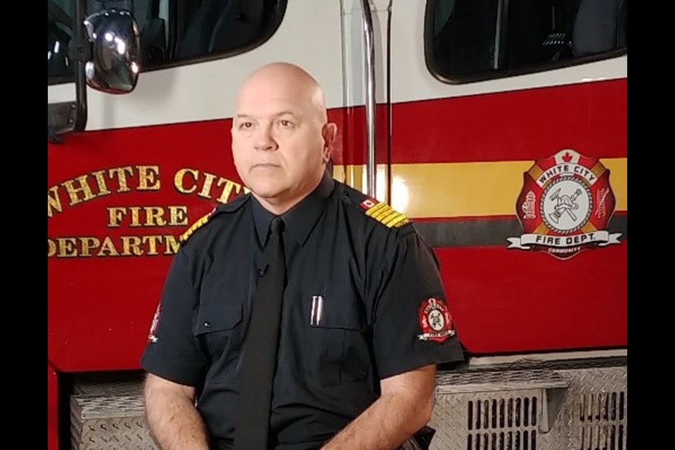 White City Fire Department Chief Randy Schulz was injured in December 2021 while on duty helping with a roadside situation. He is one of the people featured in CAA's promotion of Slow Down Move Over Day.