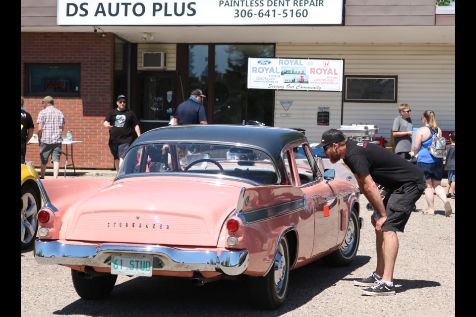 Getting a closer look at the interior.