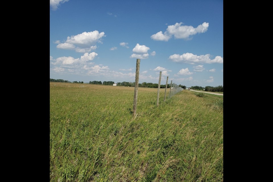 A section of fencing was stolen from the Yorkton Airport.