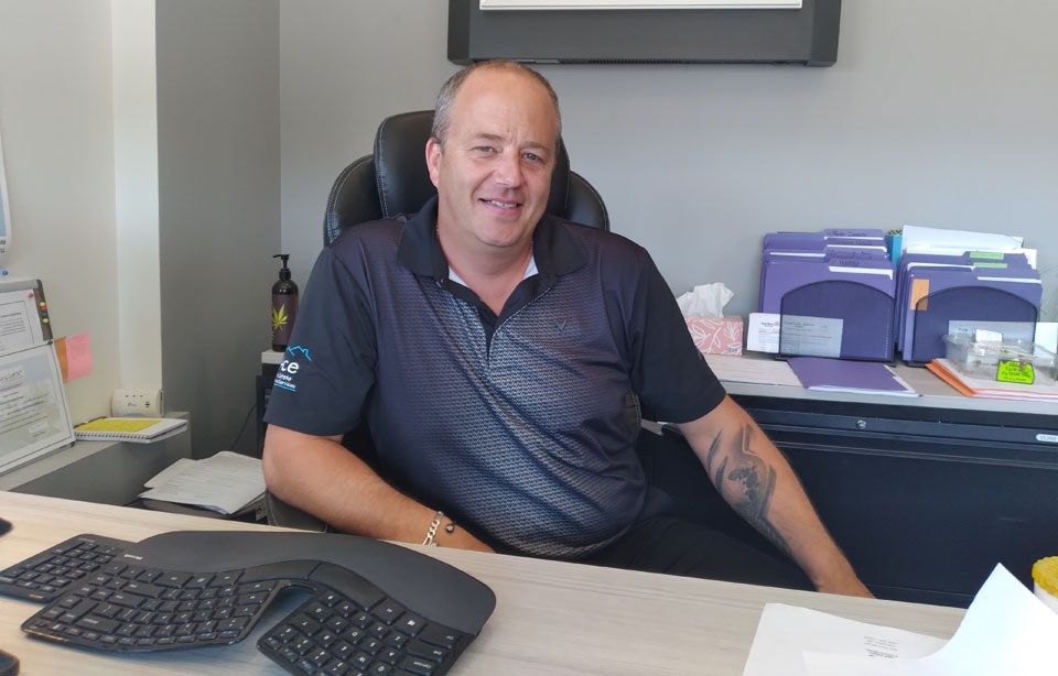 Ryan Keown is the owner of Ace Real Estate and Insurance Services, a Kamsack business for which the office building is being renovated to include increased space.