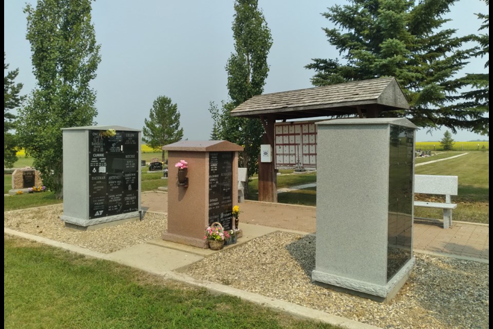 Because the columbarium area at Riverview Cemetery in Kamsack is rapidly filling up, town council has endorsed a proposal made by its administration to create an area dedicated to establishing a series of columbaria to serve the district for many years to come.