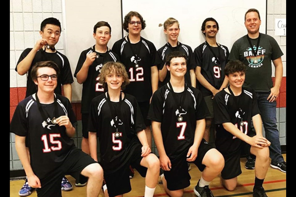 Maidstone junior boys’ volleyball team were gold medalists at Meadow Lake.