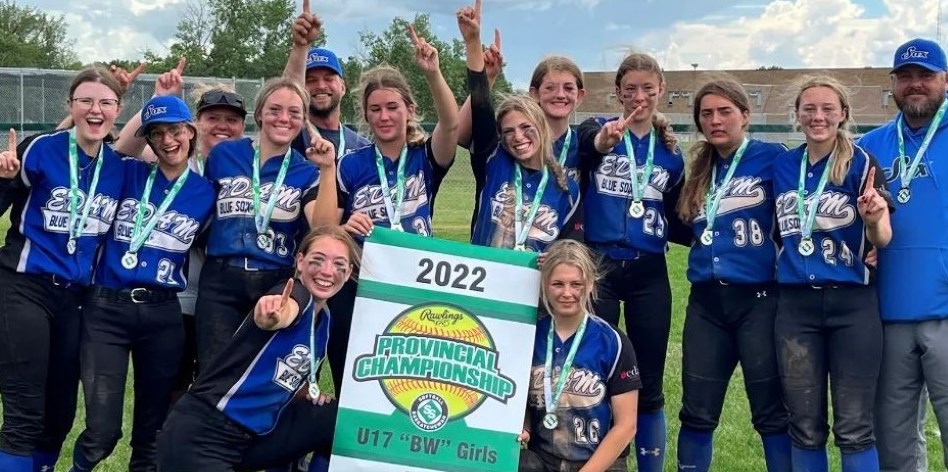The U17 Edam Blue Sox won provincial gold and will advance to western finals Aug. 4 to 7. Team members are from Edam, Turtleford and Maidstone. 