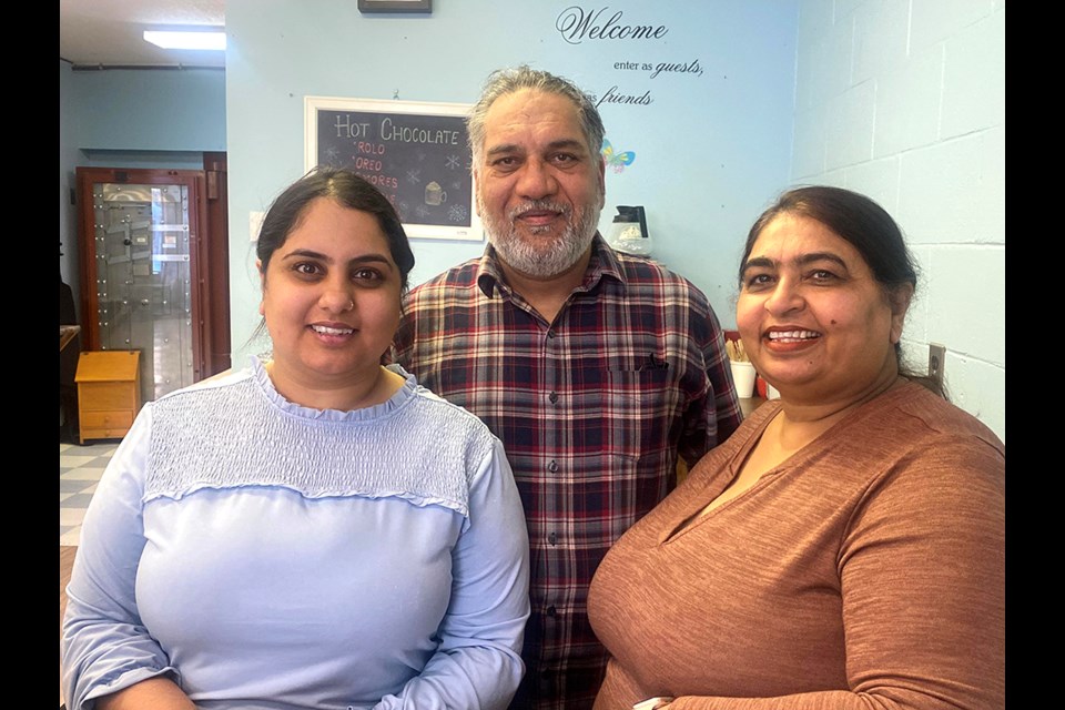 Manisha Madhar, Lakhvinder Madhar and Rashpinder Madhar are the new owners of Maymont Cafe and Convenience. 