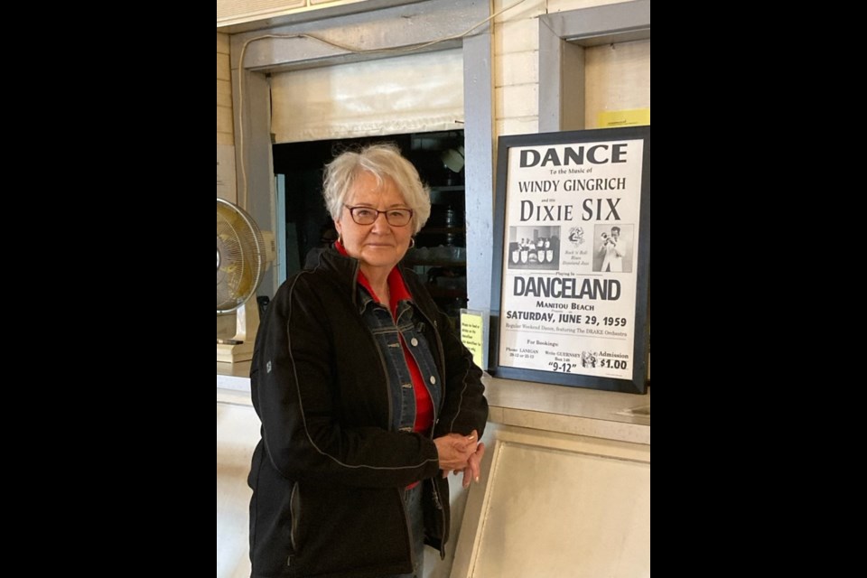 Owner Millie Strueby of the famous Danceland located at Manitou Beach. 