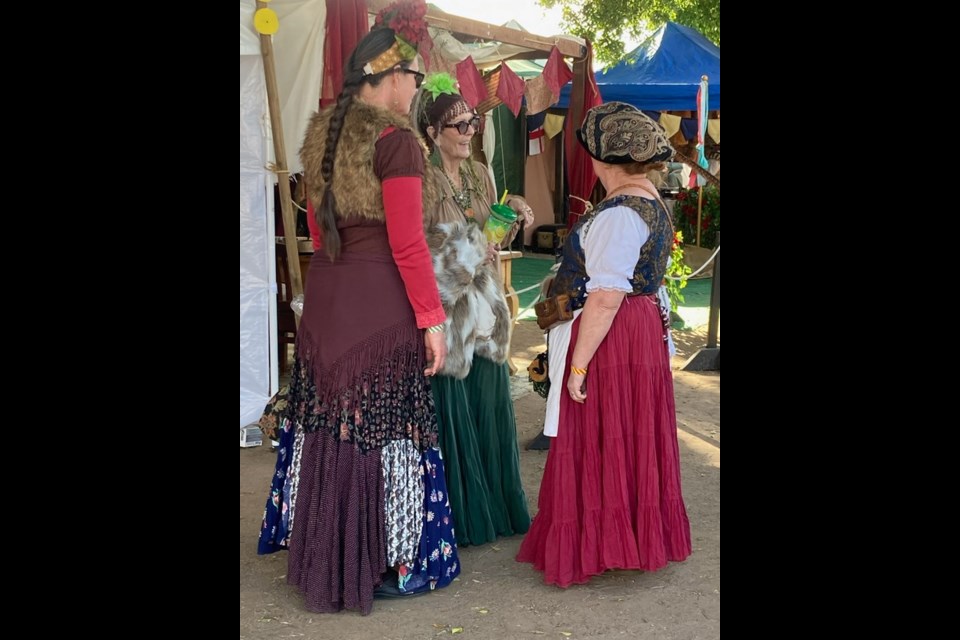 Entertainment at Yuma’s Medieval Renaissance Festival. 