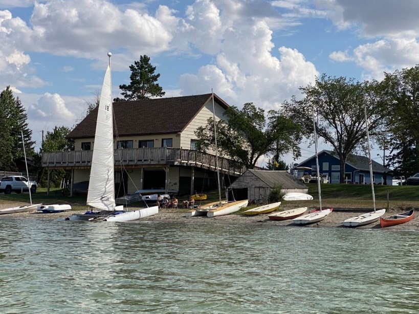 Meota Lakeshore Paddle and Sail members have started the process of rigging the club’s existing Lazor sailboats. 