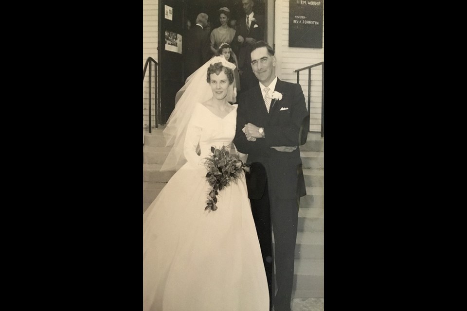 Walter and Mary Tait were married in 1961