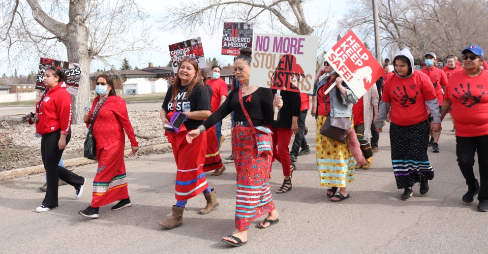 missing women walk yorkton