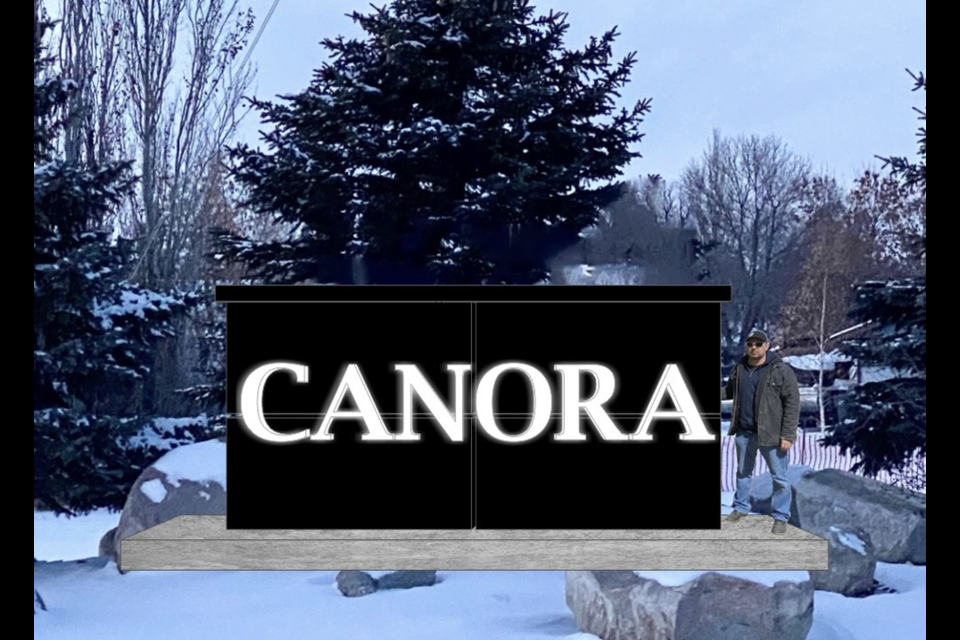Thanks to the community support from Canora and surrounding area, the Canora Tourism Fundraising Committee is presenting the new town entrance signs, to be installed in spring.