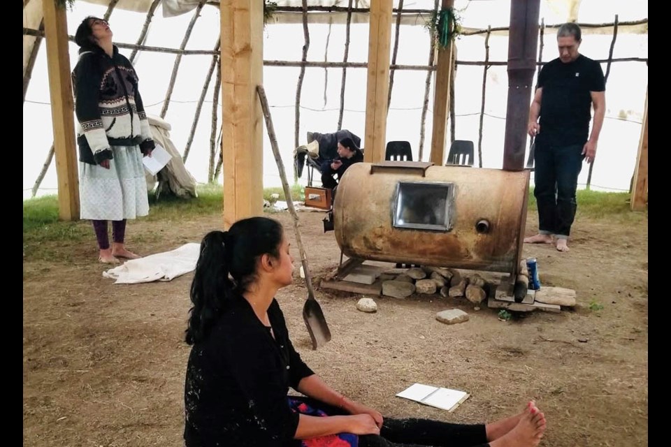 Scenes from the Poundmaker Performance Festival on the shores of Poundmaker Lake and at the Poundmaker Museum. 