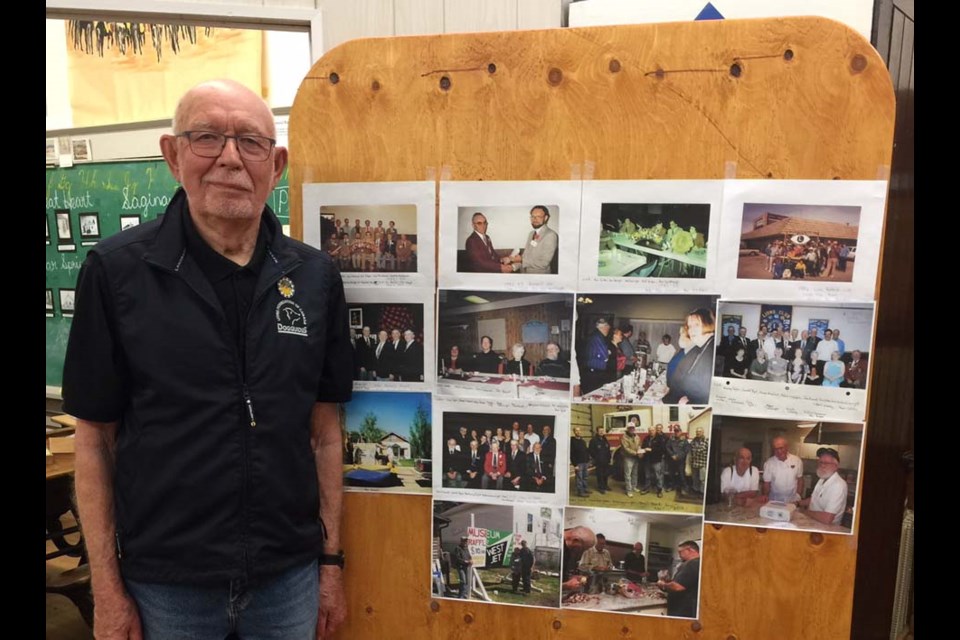 Bob Wardhaugh presents Adventures at the Museum featuring a History of Borden Lions photo display July 19. 