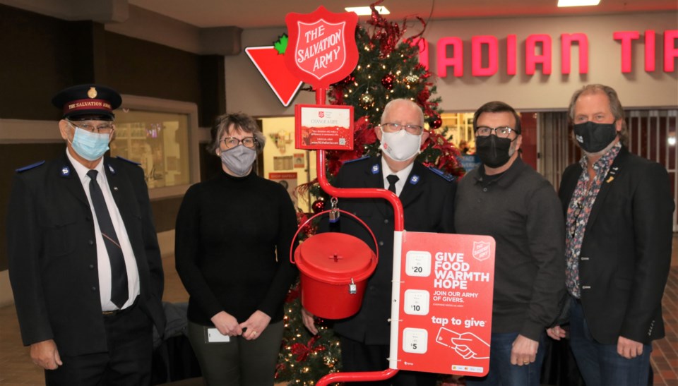 salvation  army kettle launch 