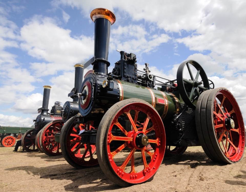 steam tractor