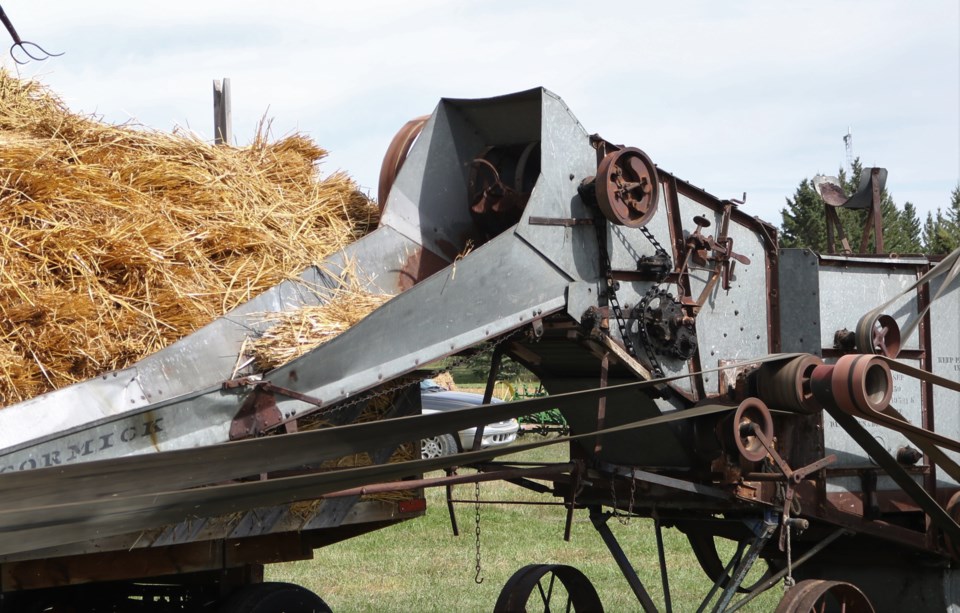 threshing file photo 