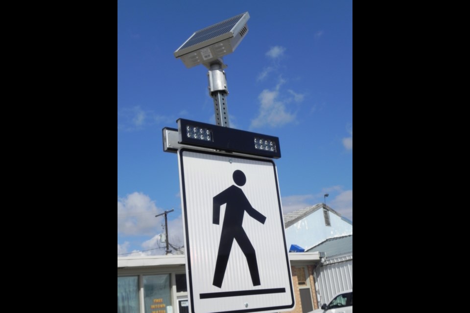 Assiniboia is recent recipient of an SGI safety grant, which will be used to install equipment on Centre Street and may look similar to crosswalk signals installed in Unity in 2021.             