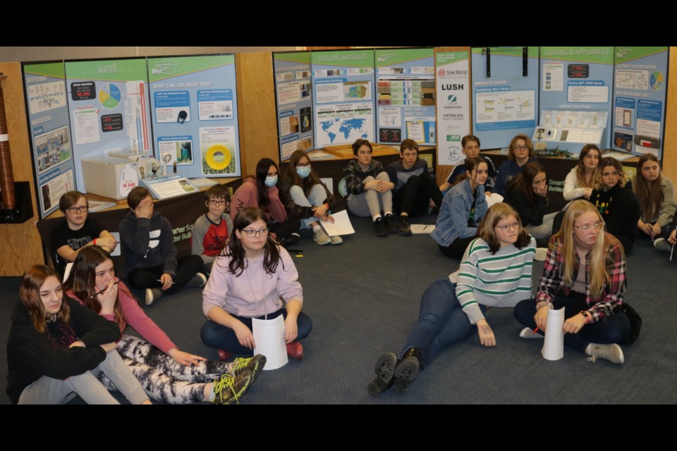 Students from Macdonald School in Stockholm.