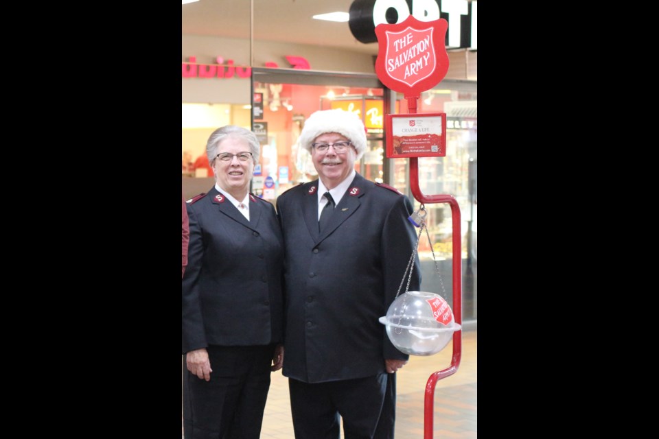 Pictured here, Edith and David Dean, Interim Pastors at the Yorkton Salvation Army.