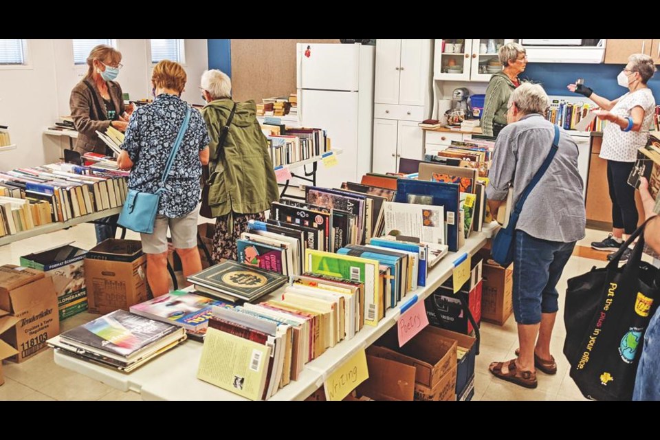 Books of all genres, both fiction and non-fiction, hard cover and soft cover, will be available at the spring book sale
