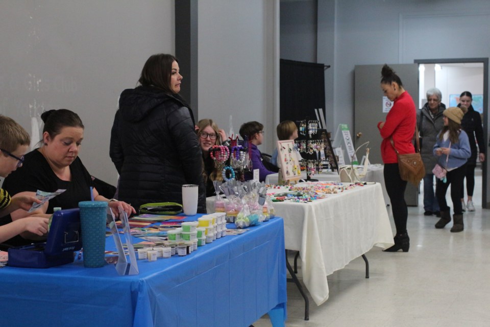 The public came out in numbers to support the first Winter Wonders Kids Entrepreneur Craft Show at BGC Yorkton.