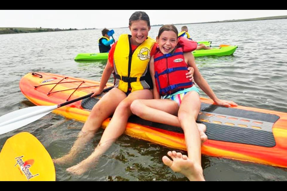 Kids have fun at the kayak camps held each summer, with 85 children taking part this past summer at Nickle Lake.