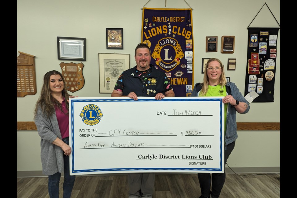Cornerstone Family and Youth received $4,500. 