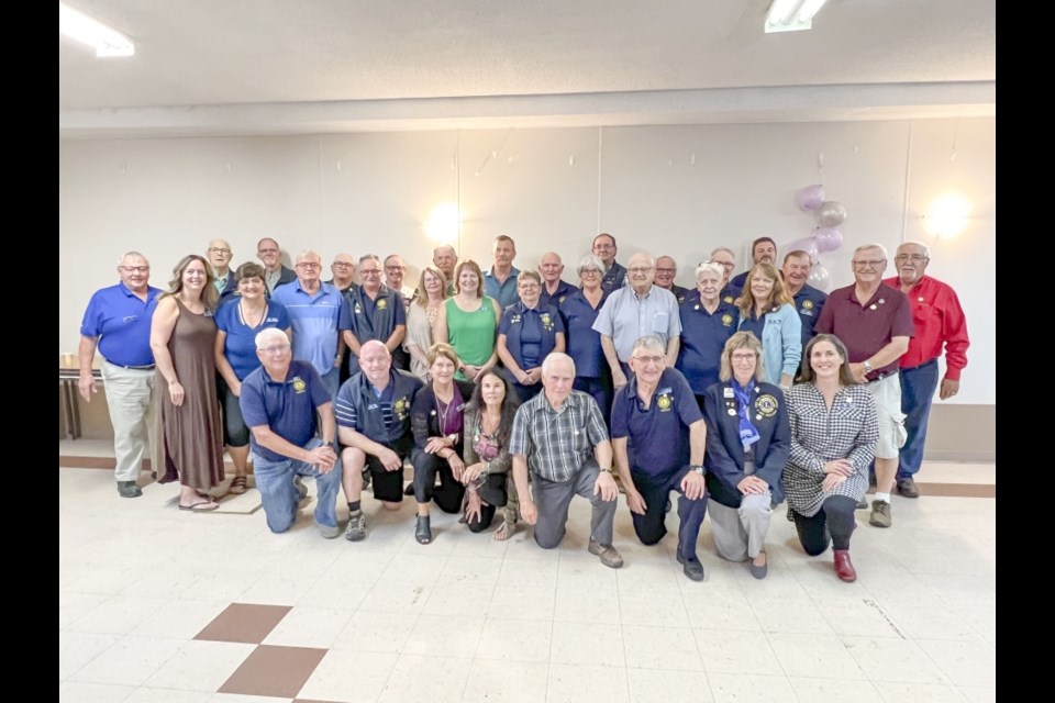 The Carlyle District Lions Club celebrated its 60th anniversary on Sept. 8 and 9. 