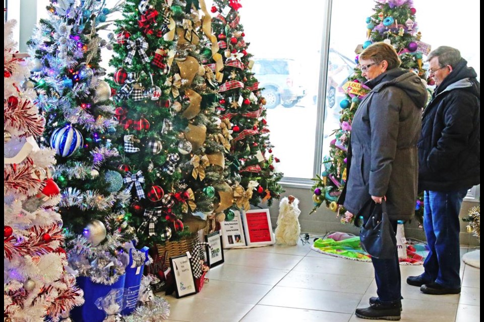 Archive: The Festival of Trees provides a treat for the eyes with brightly-decorated Christmas trees.