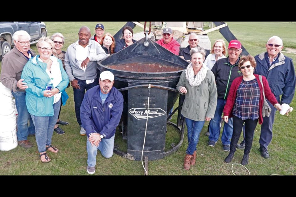 The Estevan Rotary Club, at left, and Weyburn Rotary Club combined efforts for the last golf ball drop fundraiser, held in 2019, with the drop held at the Weyburn Golf Club. This year the drop will be at the Woodlawn Golf Club in Estevan.