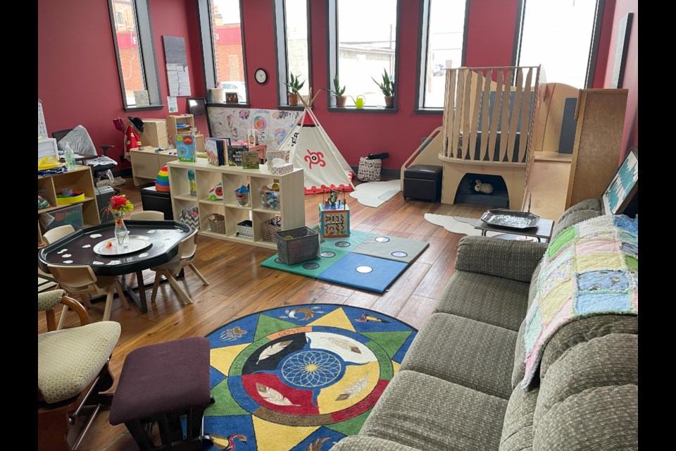 Lots of natural light and plenty of space are two of the highlights of the newest location of Kamsack Family Resource Centre.