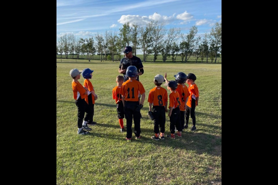 Kerrobert Minor Ball program is but one activity that is anxious to begin now that spring has arrived.