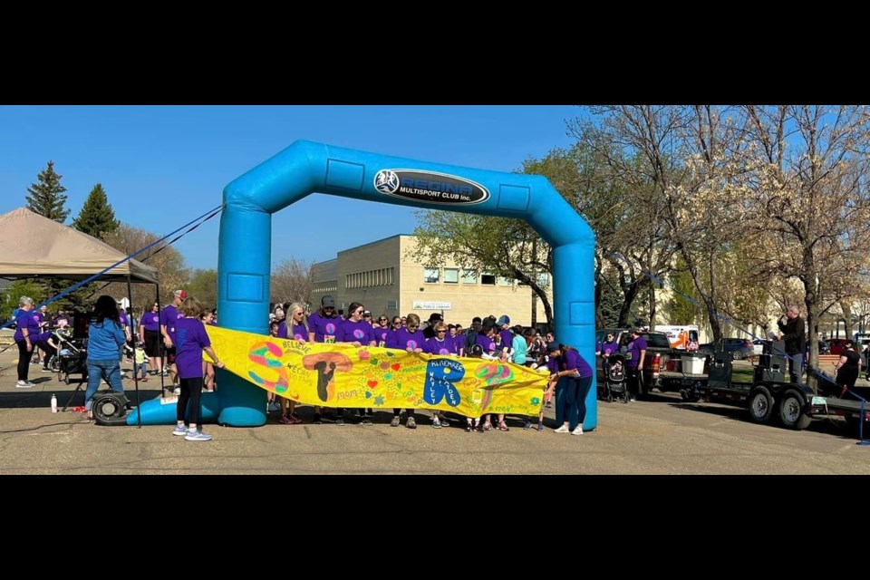 The annual Hayley and Cayden Mother’s Day Run was held in Assiniboia on May 14