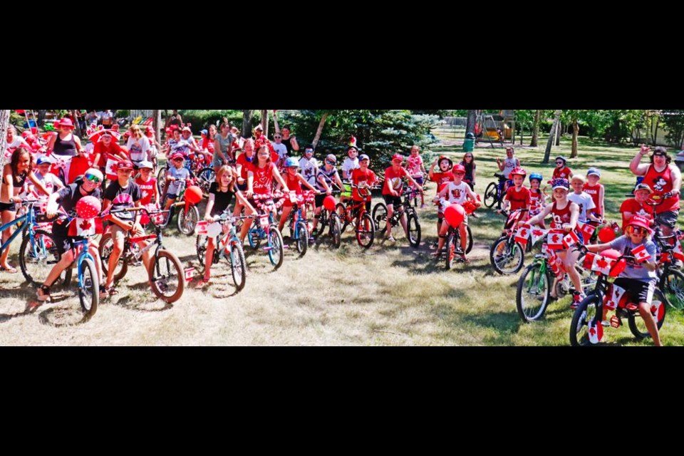 The bike parade on Canada Day was one of the summer's most popular activities in 2021