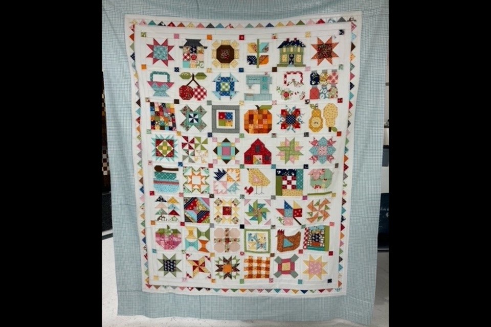 Not everyone realizes the amount of work that goes into a detailed finished quilting project such as this one done by Karen McLean.