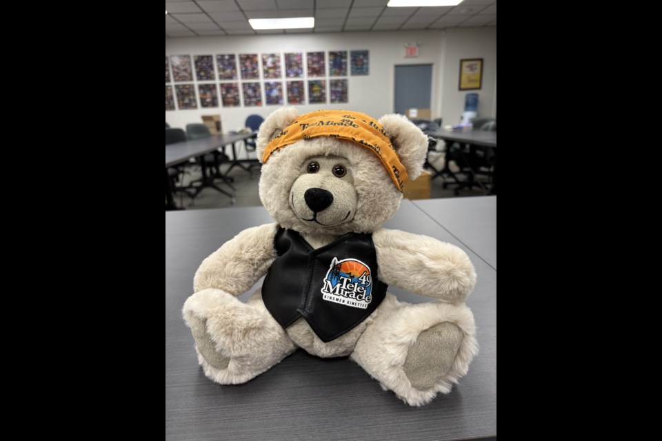 Telemiracle 49 bear was named Betty in honor of the TM 49 chairperson's aunt Betty.