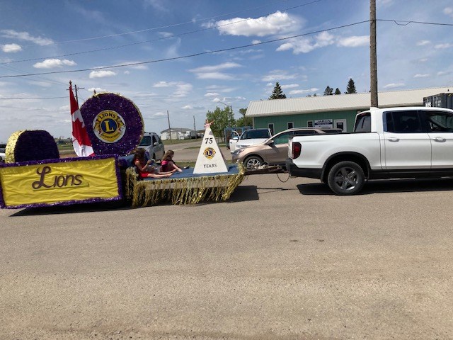 Being part of annual parades in Unity is just one of the many activities of the Unity Lions Club.