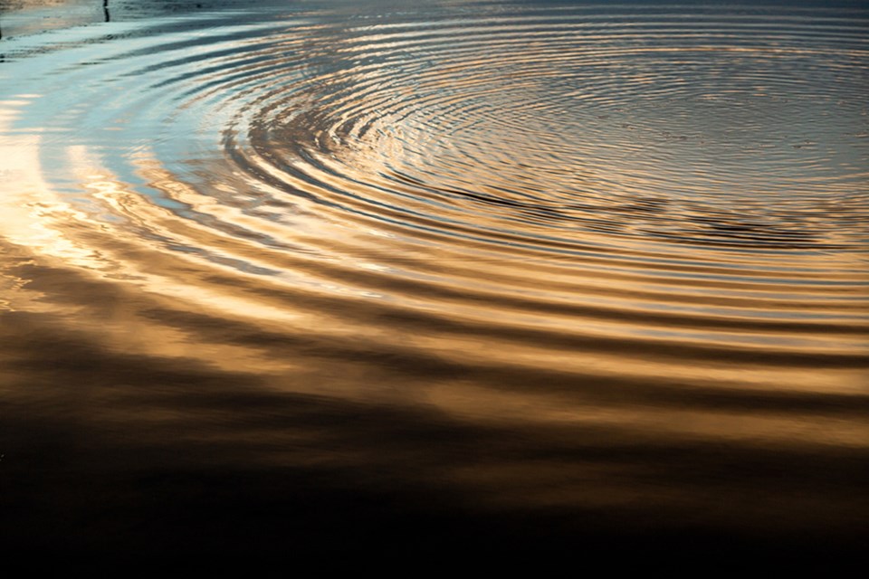 ripples in water