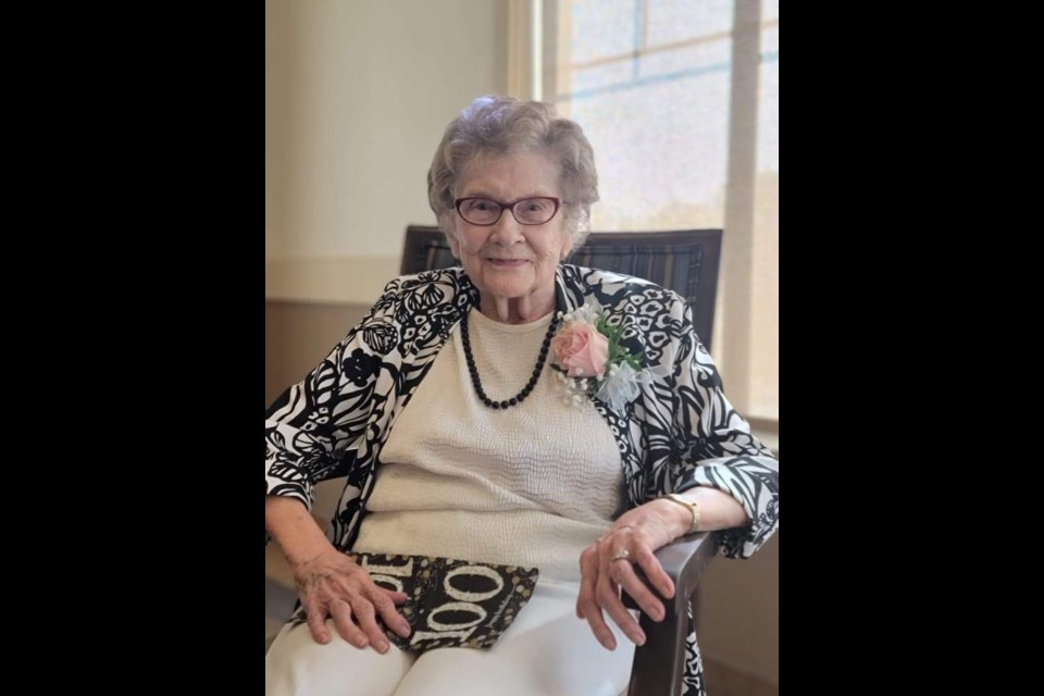 Ruth Smith's 100th birthday was celebrated with a tea at Yorkton Crossing.