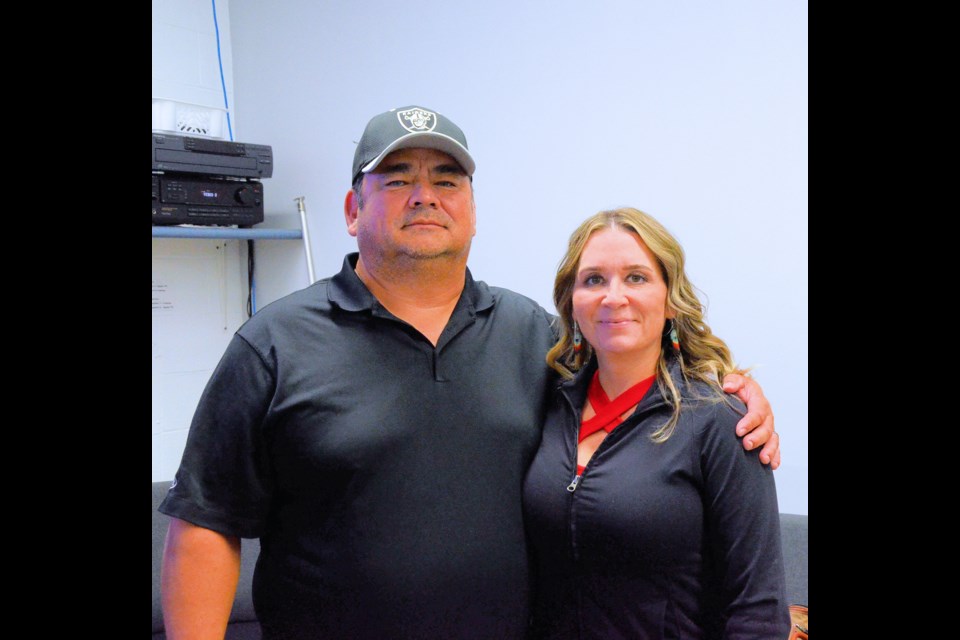 Residential school survivors, Tony Stevenson and Marcie McArthur-Stevenson, are travelling the province, speaking on “The Legacy of Residential Schools.” 