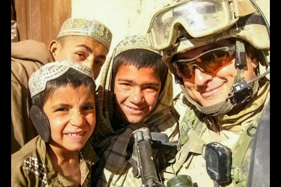 Steve Krsnik in Afghanistan
