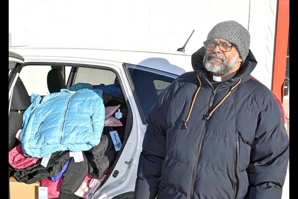 Joseph Kuruvilla of the Catholic Church in Canora and Kamsack has generously donated all-new winter coats at no charge, available to those in need in the two communities during the cold winter season. He said the sizes available are for adults and older children, approximately Grade 6 and up. Kuruvilla can be contacted directly at 306-562-8770 by anyone in need of a coat, or looking to donate a coat.