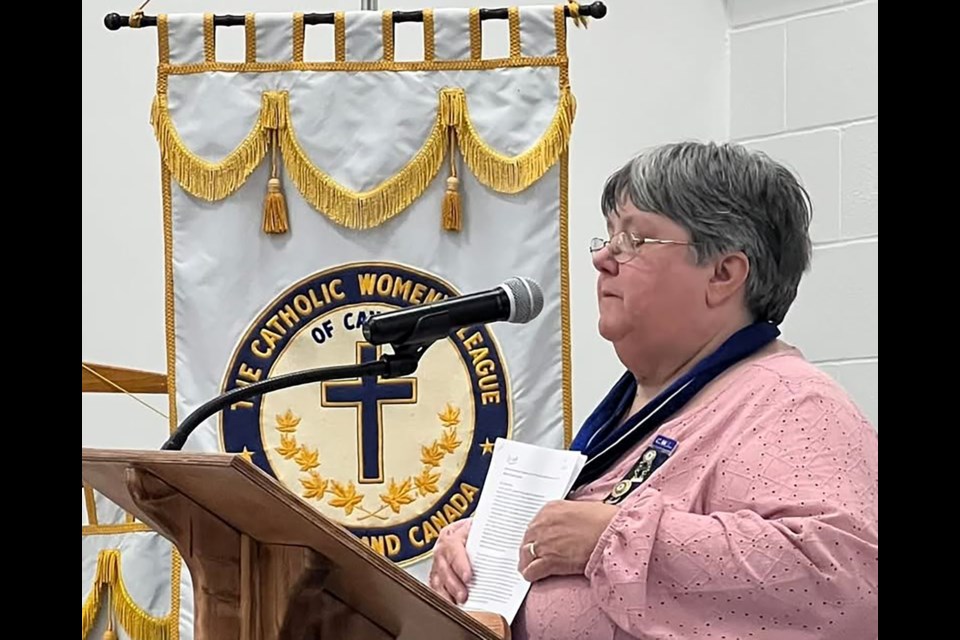 CWL Provincial President Helen Kayfish.